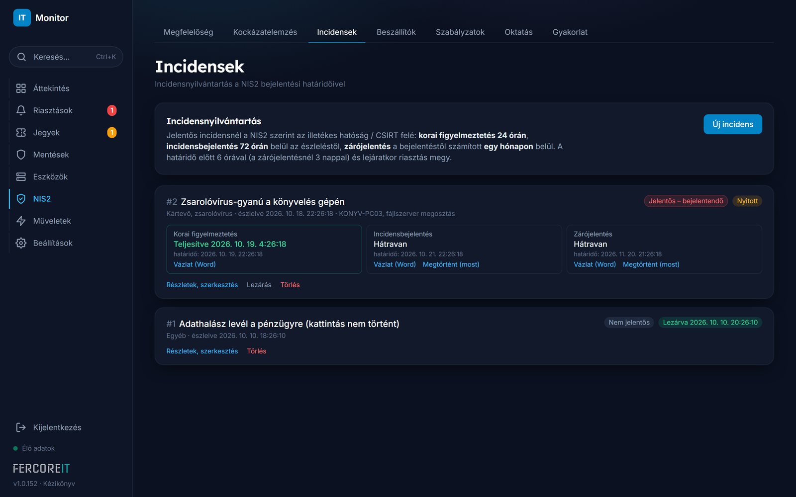 Incidensek